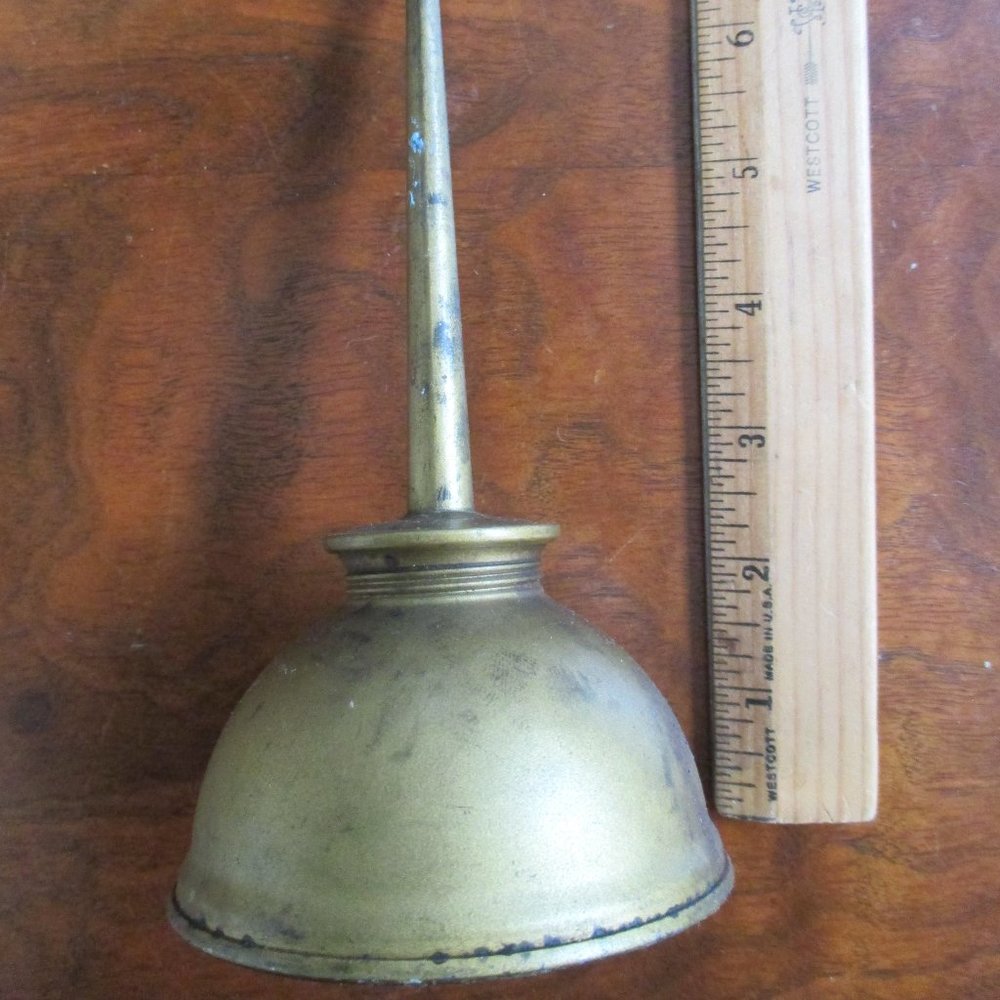Eagle Brand Antique Brass Oil Can